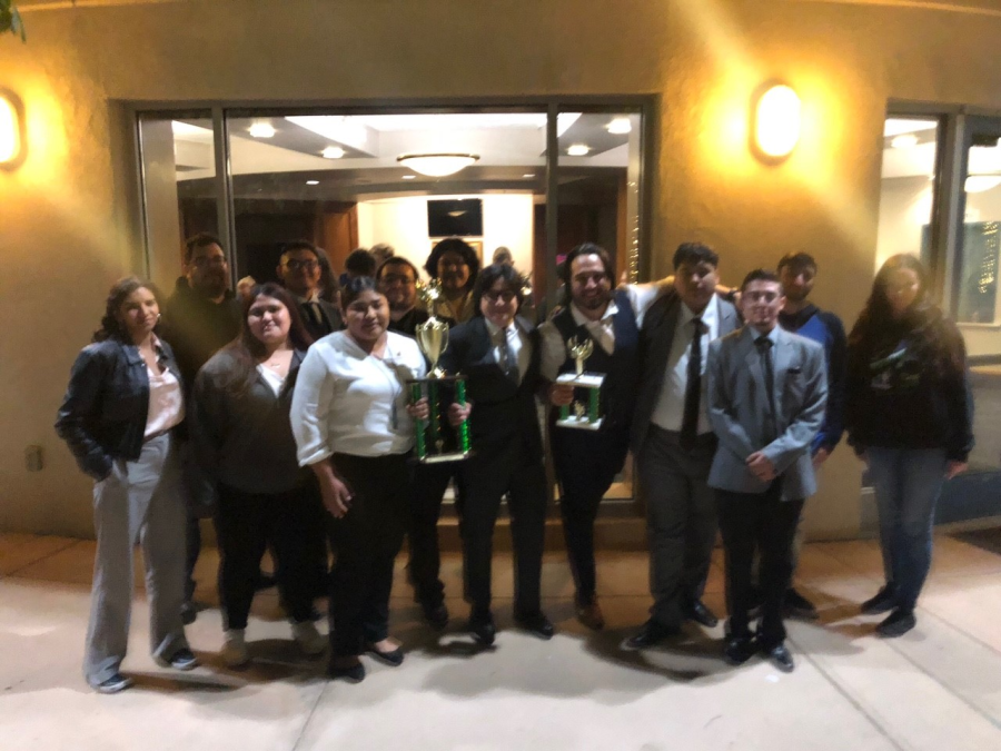 The+Rio+Hondo+College+Forensics+Speech+and+Debate+Team+after+the+tournament.